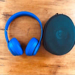 Royal Blue On-Ear Beats headphones